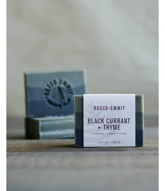 Rosco + Emmit Black Currant + Thyme soap