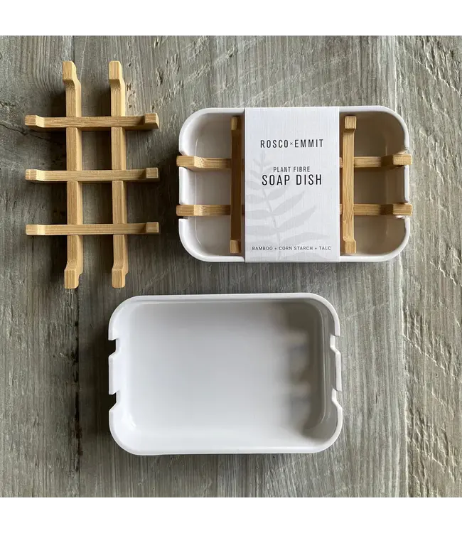 Rosco + Emmit Bamboo Fibre Soap Dish