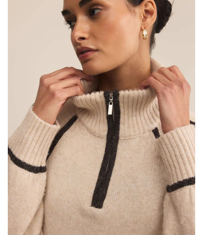 Z Supply Alps Half Zip Sweater