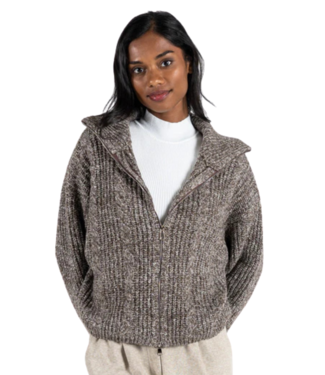 トップス RESISTED YARNDYED WOOLGABARDINE PULLOVER Verdusa Women's Oversized Striped Y2K Knit Sweater