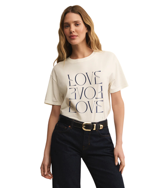 Z Supply Love Boyfriend Tee