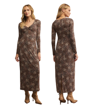 Z Supply Exhale Sable Dress
