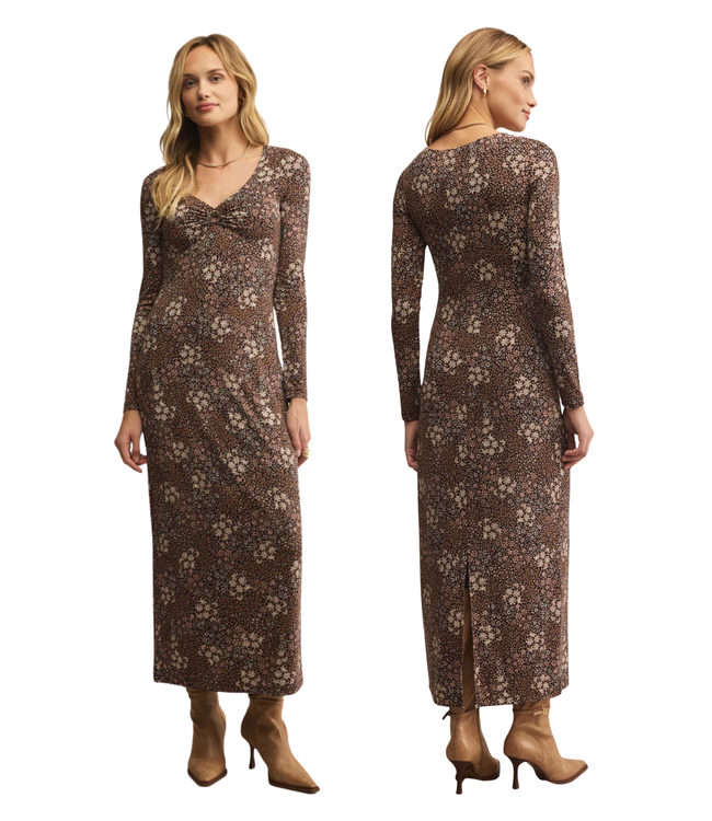 Z Supply Exhale Sable Dress