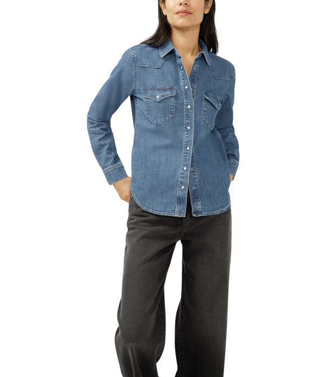 Silver Jeans Denim Western Shirt