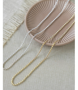 Glee Pulse Chain *silver + gold