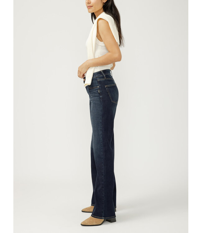 Silver Jeans Midrise Suki Wide Leg