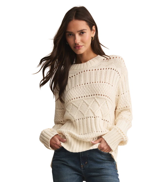 Z Supply Cento Cable Sweater