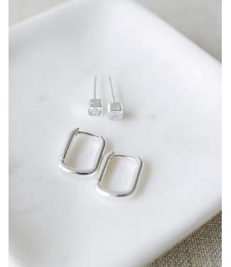 Glee Duet Set Square *silver