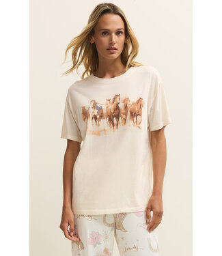 Z Supply Howdy Horse Boyfriend Tee