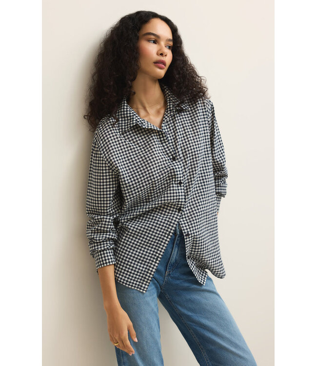 Z Supply Seaport Blouse  (S + M)