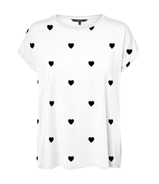 Vero Moda Ava Heart Tee (L)