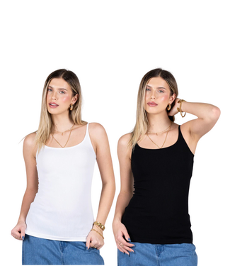 C'est Moi Bamboo Rib Cami