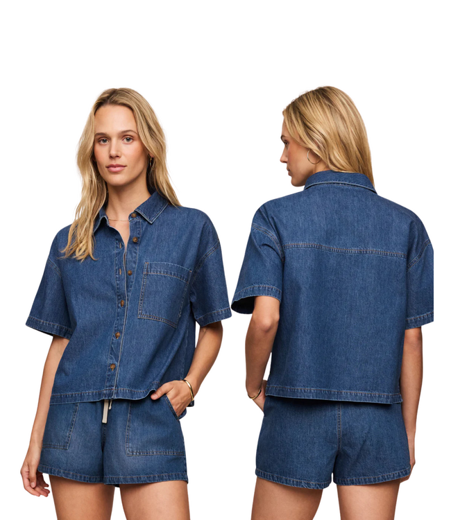 Z Supply Everyday Day Denim Top