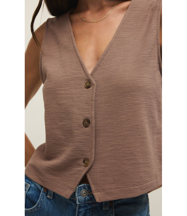 Z Supply Noelle Textured Tank (M)