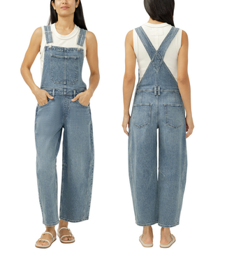 Silver Jeans Barrel Overall (L)