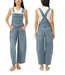 Silver Jeans Barrel Overall (L)