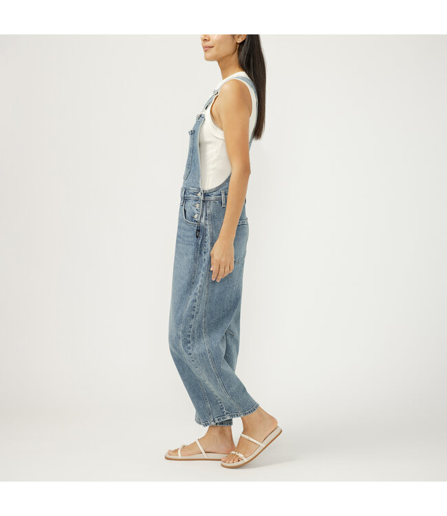Silver Jeans Barrel Overall (L)
