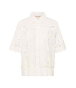Culture Sissa Eyelet Shirt (M)