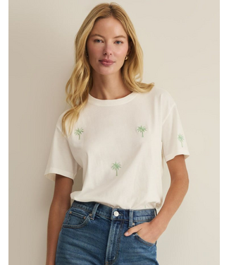 Z Supply Palms Boyfriend Tee (M)