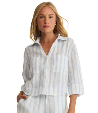 Z Supply Helena Striped Shirt