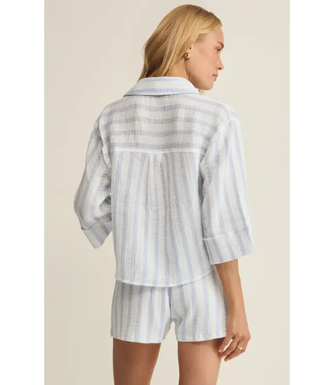 Z Supply Helena Striped Shirt