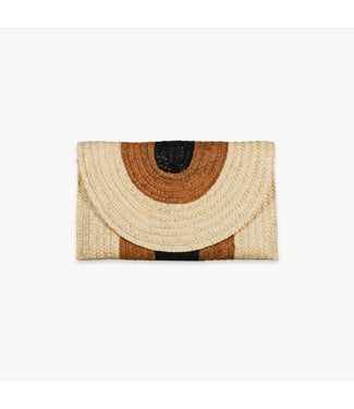 Pokoloko Palm Leaf Clutch