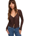 Z Supply Amara Polka Dot Mesh Top