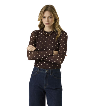 Garcia Seeing Spots Mesh Top
