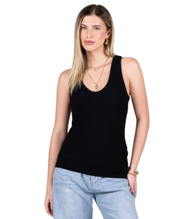 C'est Moi Textured Tank (4 colours)