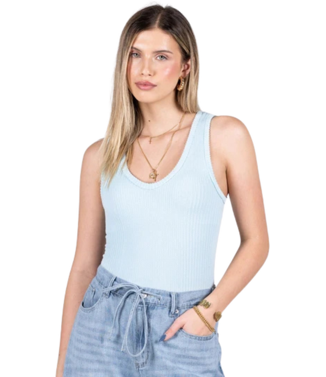 C'est Moi Textured Tank (4 colours)