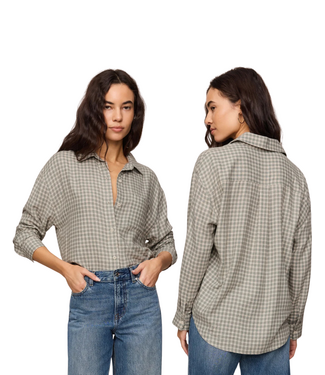 Z Supply River Plaid Top