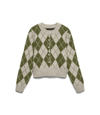 Vero Moda Halo Argyle Cardi