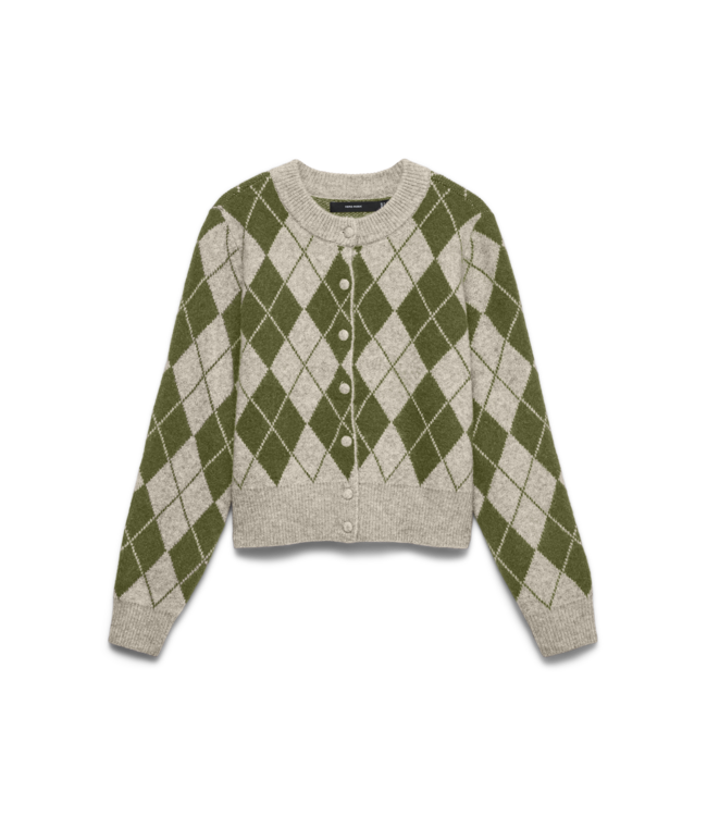 Vero Moda Halo Argyle Cardi