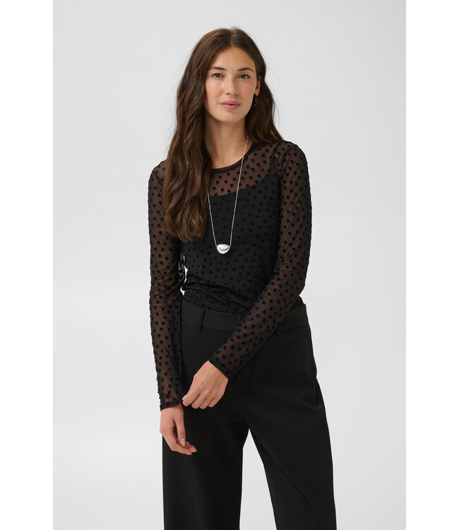 Culture Laya Mesh Blouse