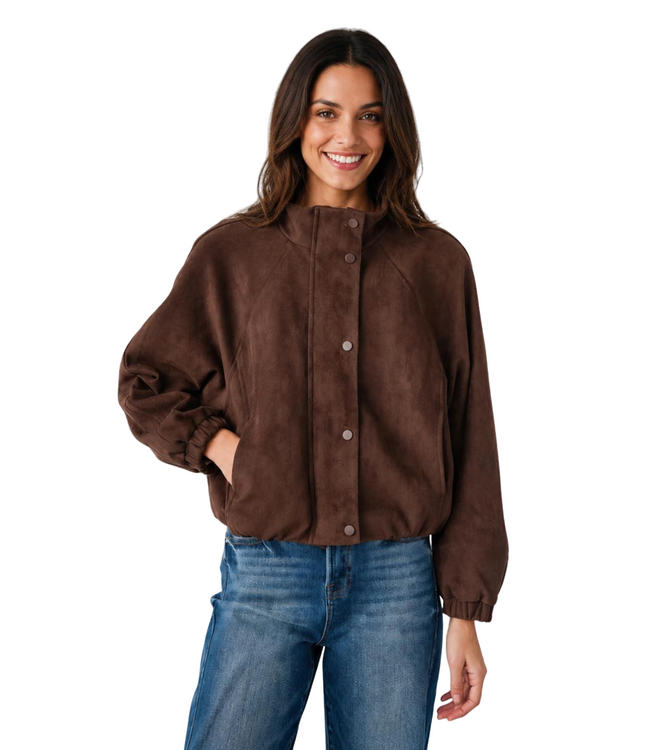 RD Style Mia Faux Suede Jacket