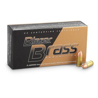 CCI CCI - 9mm - 115gr Blazer Brass - 50ct