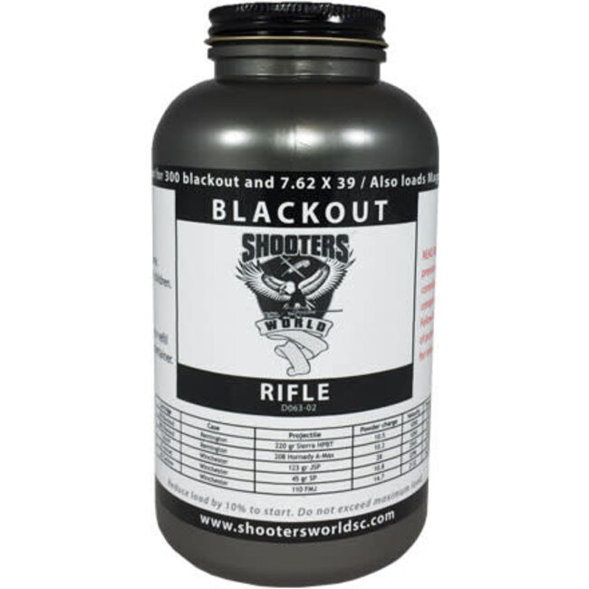 Shooter's World - Blackout - 1 pound