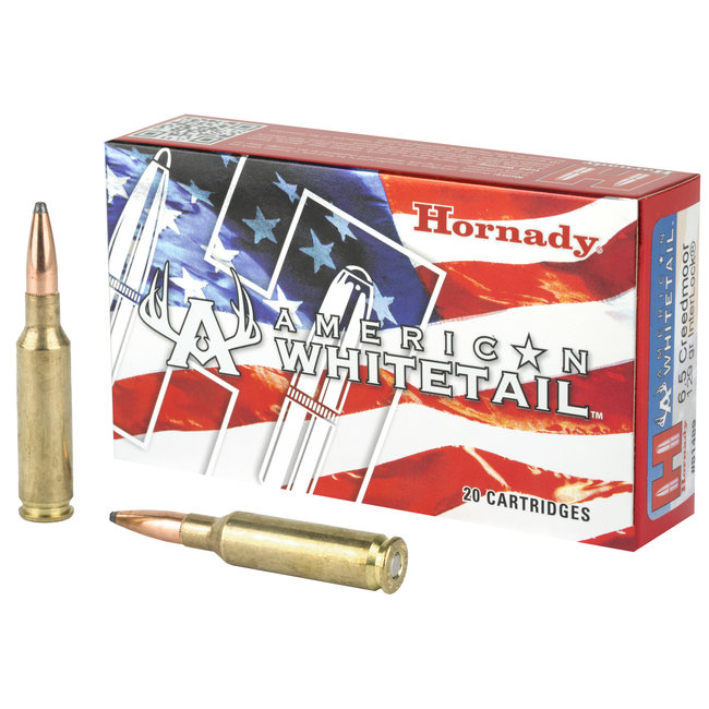 Hornady - 6.5 Creedmoor - 129gr SP American Whitetail - 20ct