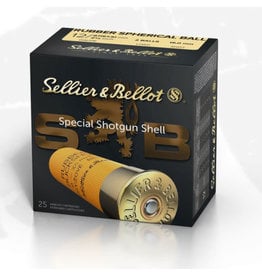 Sellier & Bellot Sellier & Bellot - 12ga 2-3/4" - Rubber Ball 2x15mm - 25ct