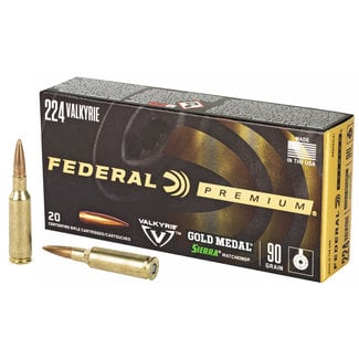 Federal Federal - 224 Valkyrie - 90gr Matchking - 20rd