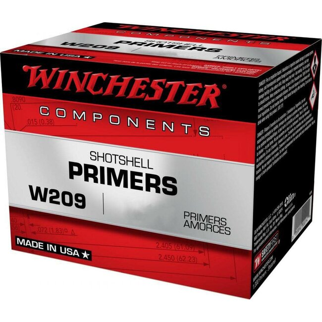 Winchester Primers -  #209 5000ct