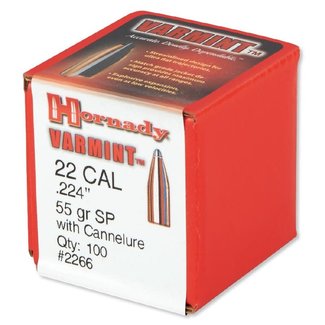 Hornady Hornady (.224") - 55gr SP - 100 count