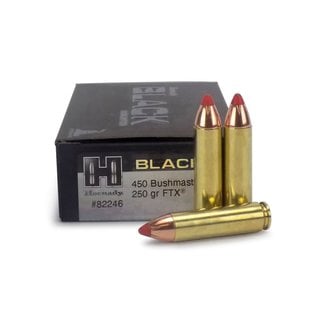 Hornady Hornady - 450 Bushmaster - 250gr FTX Black - 20ct