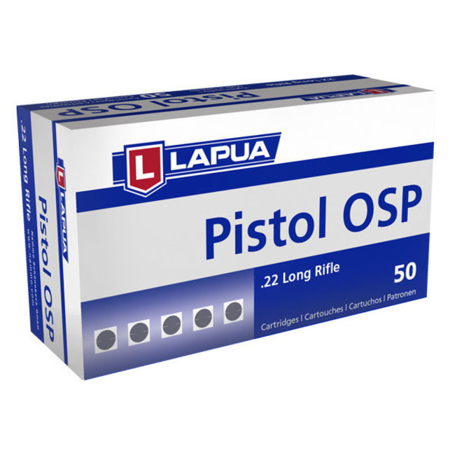 Lapua - 22LR - 40gr Pistol OSP - 50ct