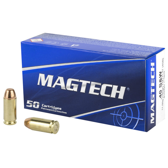 Magtech - 40 S&W - 180gr FMJ - 50ct
