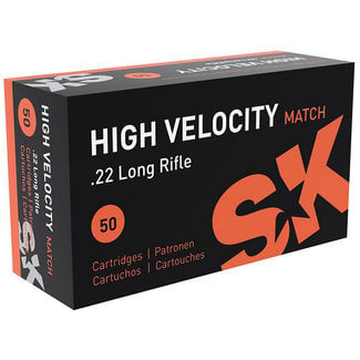 SK Ammo SK - 22LR - 40gr LRN Hi-Vel Match - 50ct