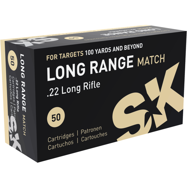 SK - 22LR - 40gr LRN Long Range Match - 50ct