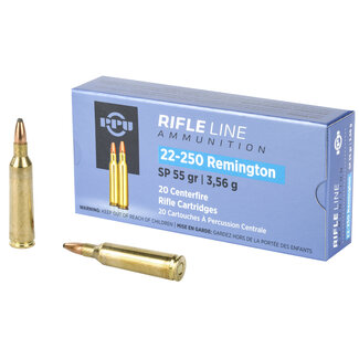 Prvi Partizan Prvi Partizan - 22-250 Rem - 55gr SP - 20ct