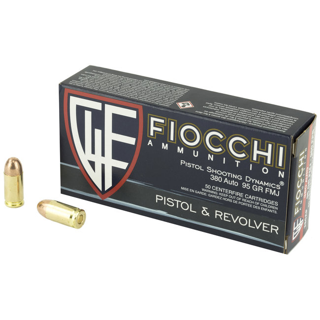 Fiocchi - 380 Auto - 95gr FMJ - 50rd