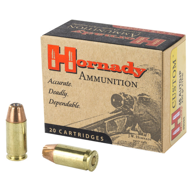 Hornady - 45 ACP +P - 230gr XTP - 20ct